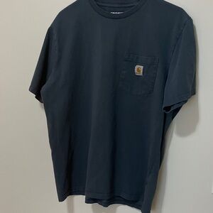 Carhartt Pocket Tee in Navy Blue